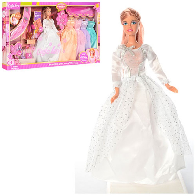 Лялька з нарядом "DEFA", аксесуари, кіт, взуття, 6073B