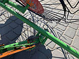 Граблі "Сонечко" до мотоблока з водяним охолодженням 4 колеса, фото 4