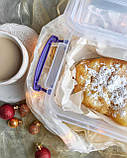 Контейнер пластиковий прямокутний з защипами  5л ТМ Народний продукт (№61), фото 9