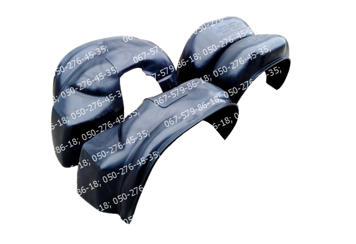 Підкрилки комплект (4шт) на Фіат Дукато (2006-), фото 1