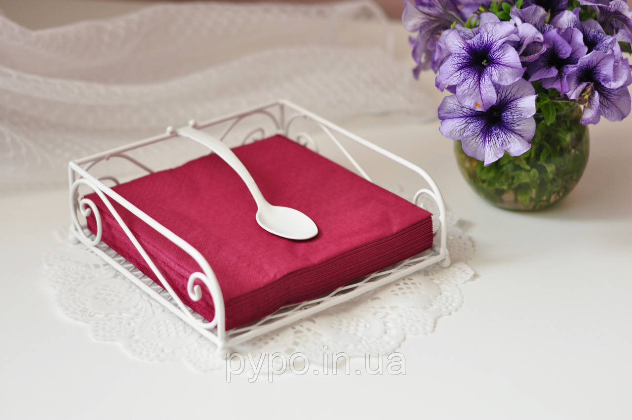 Серветниця Fibona Чайна 17,5х17,5х6 см