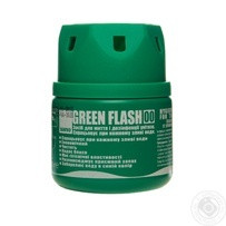 Засіб Sano Green Flash для миття і дезінфекції унітазу для зливного бачка 200г