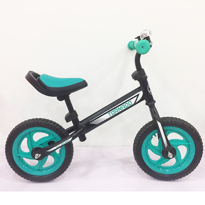 Беговел BALANCE TILLY T-21255 Turquoise (бірюзовий) 12 дюймів "велобіг від Tornado" Дитячий беговел металево