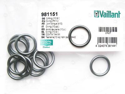 Сальник, ущільнювальне кільце теплообмінника Vaillant 981151