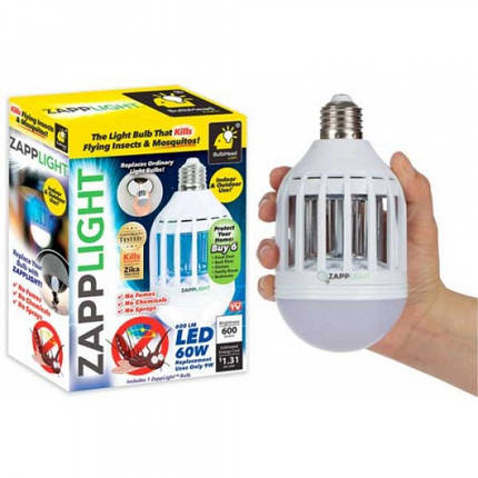 Світлодіодна лампа принада знищувач комах Zapp Light, фото 1