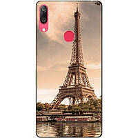 Силіконовий бампер для Huawei Y7 2019 з малюнком Париж