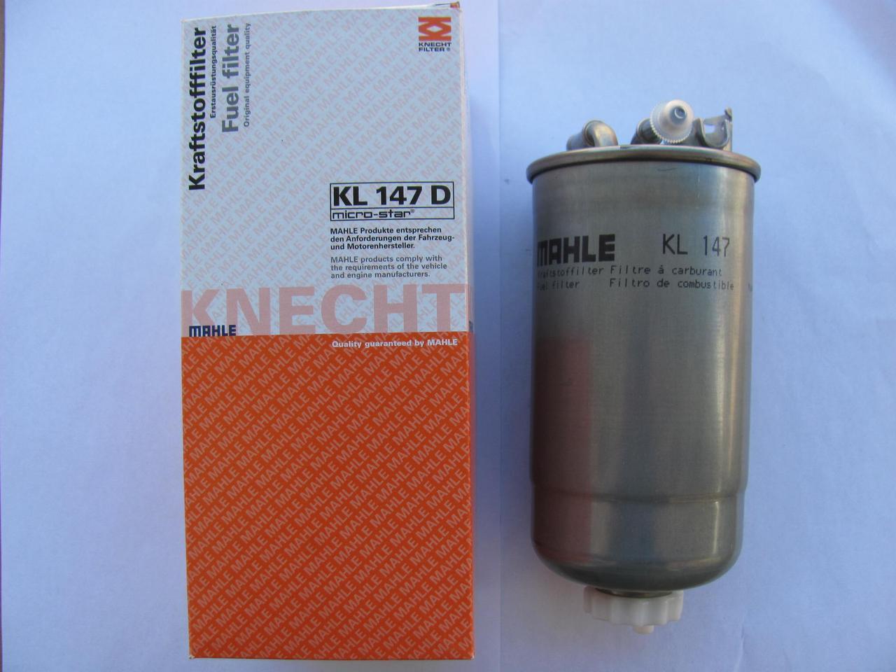Паливний фільтр VW LT 28-46 2.5 TDI 1996-2006, 2.8 TDI 1996-2000 — Knecht (Австрія) — KL 147D