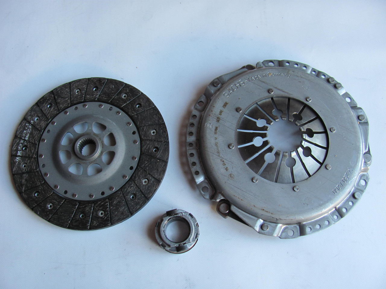 Комплект зчеплення MB Sprinter 2.9 TDI (OM602) 1996-2000 (d=250 mm) — Sachs (Німеччина) — 3000 725 001