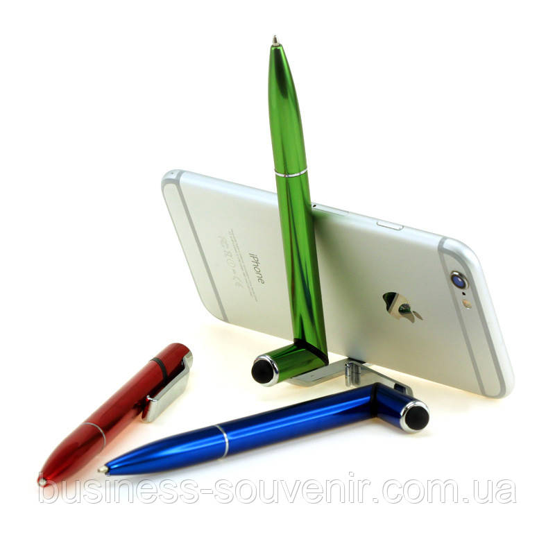 Ручка-стилус — підставка під смартфон (під логотип)
