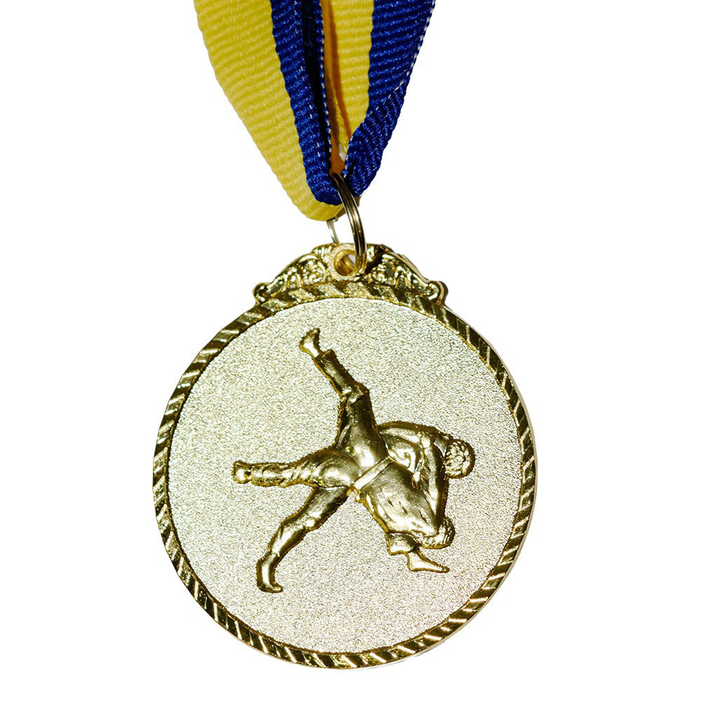 Медаль Спортивная маленькая Единоборства (золото)