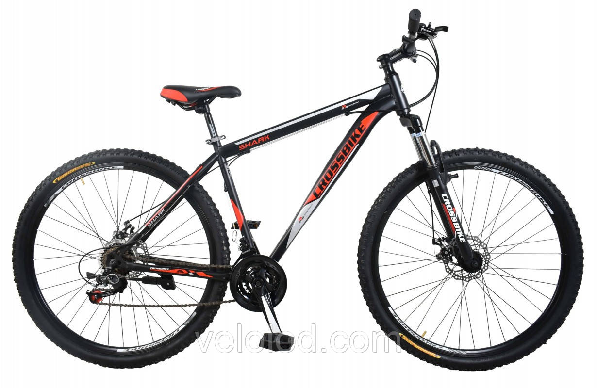 Гірський велосипед CrossBike Shark 29" 2019 DD
