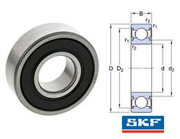 Підшипник 6307-2RS1 SKF