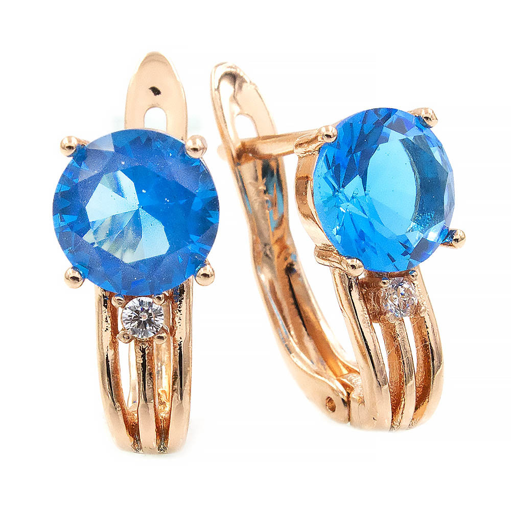 Сережки Xuping 1,4 см (Медичне золото) 924372