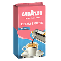 Кофе Lavazza CREMA E Gusto Dolce 250 г Лавацца крема густо Дольче Италия оригинал Original ITALIA LUIGI