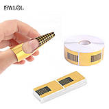 Форми для нарощування нігтів "Золото" - рулон 500 шт. ( 3,5 см.), фото 5