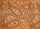 Бамбукові шпалери "Мотиви" світлий фон, висота рулону-0,9 м, ширина планки 17 мм / Бамбукові шпалери, фото 4