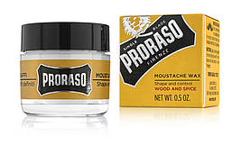 Віск для вусів Proraso Moustache Wax Wood & Spice 15 мл