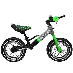 Дитячий беговел BALANCE TILLY T-212510 Green (зелений) "велобіг від Concord" 12 дюймів, надувні колеса.