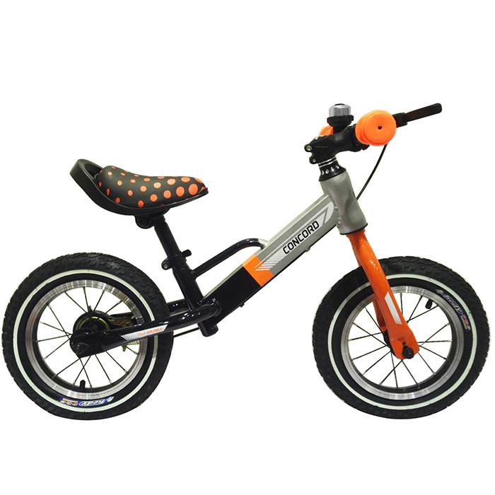 Детский беговел BALANCE TILLY T-212510 Orange (оранжевый) ''Велобег Concord'' 12 дюймов, надувные колеса.
