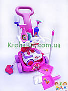 Дитячий набір для прибирання Limo Toy візок на колесах пилосос та аксесуари A5938