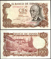 Іспанія / Spain 100 Peset 1970 Pick 152 UNC