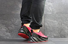 Модні чоловічі кросівки Adidas Sharks,червоні з чорним, фото 3