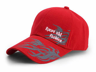 Бейсболка Sport Fashion червона, кепка
