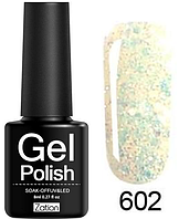 Гель-лак із блискітками, Zation, No 602