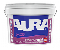 Aura Dekor Struktur mini Белая 9,5 л структурная акрилатная для декоративного оформления арт.4820166522835
