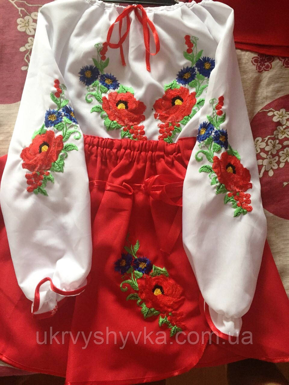 Костюм для дівчинки "Букет квітів"