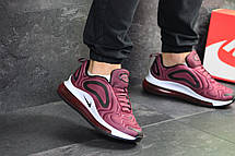 Чоловічі кросівки Nike air max 720,текстиль,бордові, фото 2