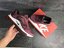 Чоловічі кросівки Nike air max 720,текстиль,бордові, фото 3