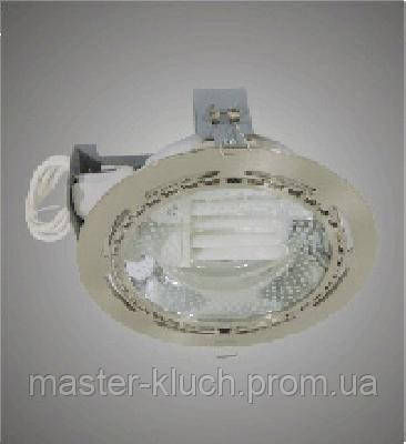Светильник потолочный встраиваемый Brilum 8018E E27 2*13W xром.