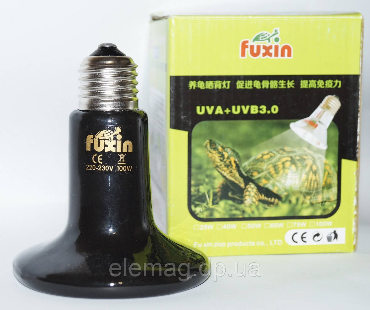 9 см 100W Керамічна лампа для обігрівання Fuxin