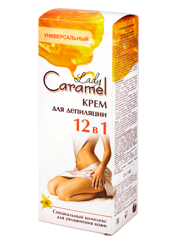 Крем для депіляції 12в1 200мл Caramel
