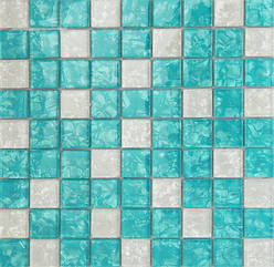Мозаїка декор Vivacer MIX BLUE