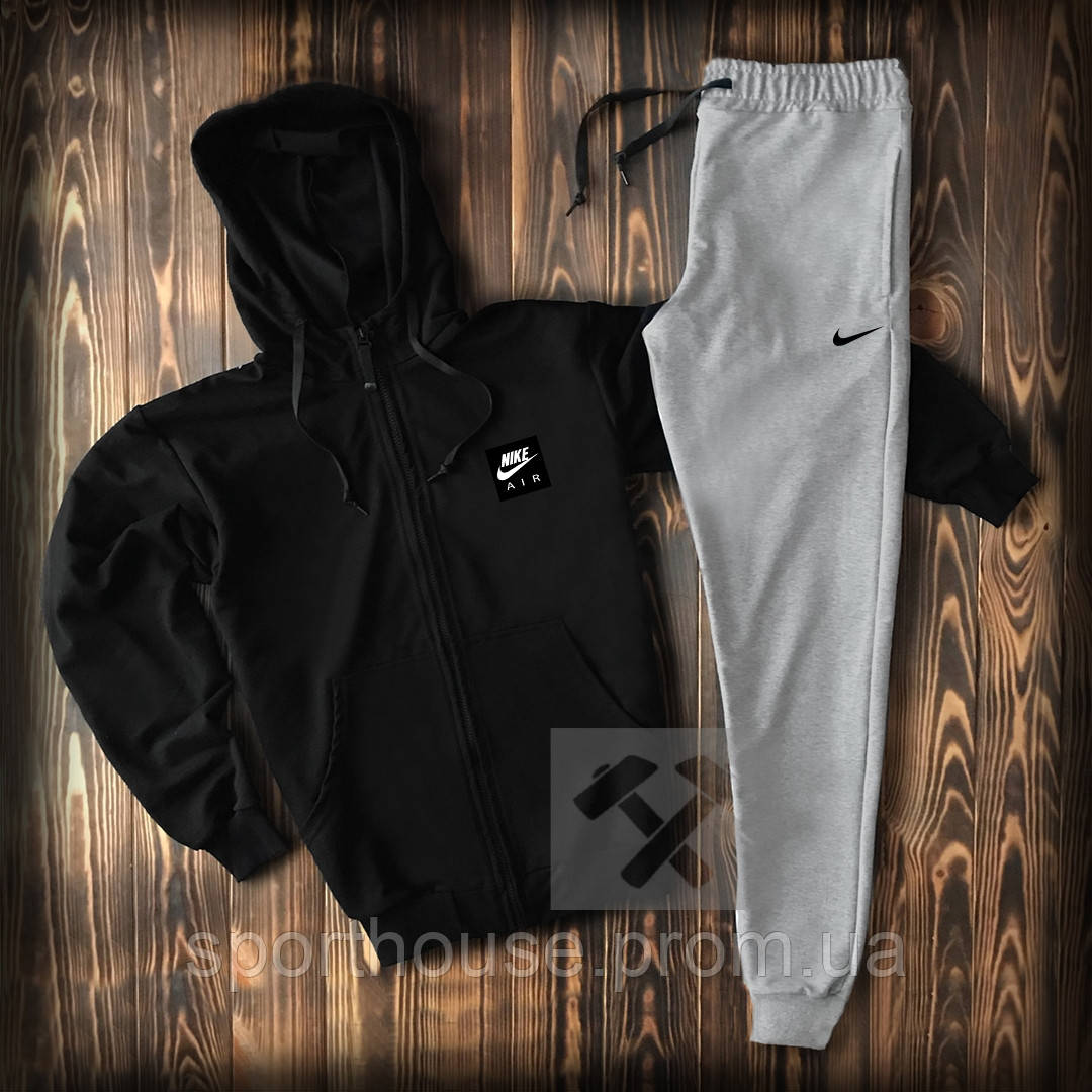 Спортивный Костюм Найк Мужской на Змейке, Костюм Nike Трикотажный (на ...