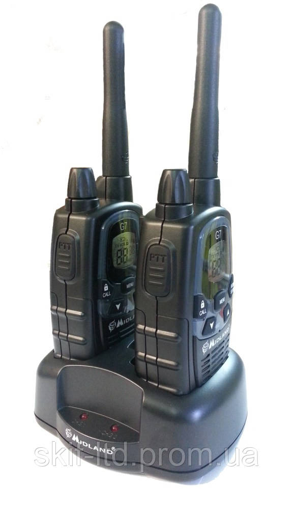 Радиостанция (переносное переговорное устройство) Midland G7 XT - фото 1 - id-p88863990