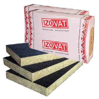 Базальтова вата Izovat 80 FG 1000х600х100 мм (4.2м2), фото 2