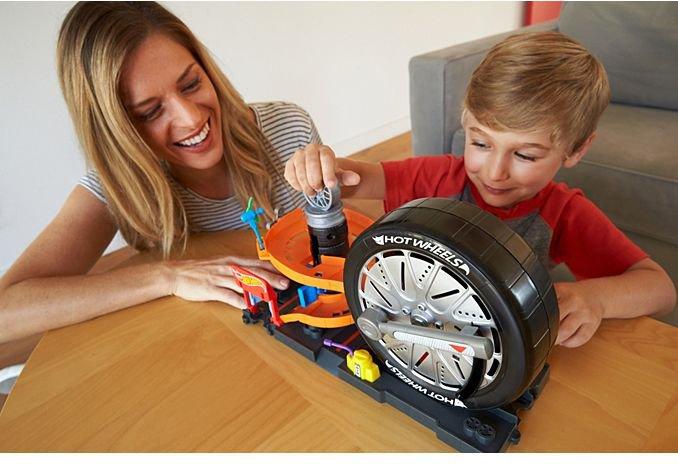 Hot wheels online super spin tire