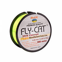 Волосінь NTEC Fly Cat Fluro Monofilament Carp Line 300м, 0.28 мм, 13.4 lb-6.1 кг