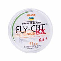 Шнури плетені NTEC FlyCat X8 Oliva Green