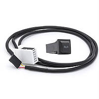 Кабель кнопка AUX cable for VAG Volkswagen RCD510 RCD310 RN210 RNS to NVF 230 NAF231