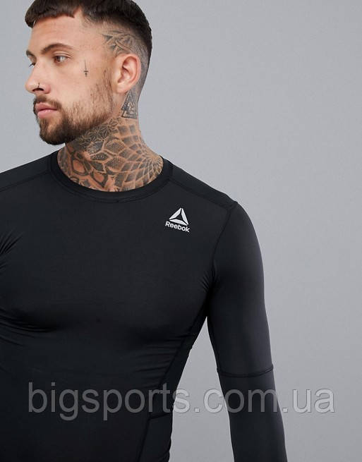 Термо футболка муж. Reebok Wor COMPR LO Sleeve Solid (арт. BK4180) - фото 4 - id-p621969362