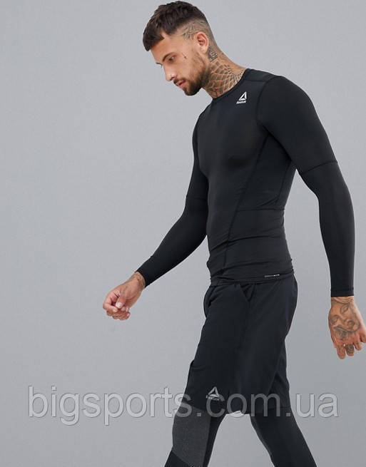 Термо футболка муж. Reebok Wor COMPR LO Sleeve Solid (арт. BK4180) - фото 2 - id-p621969362