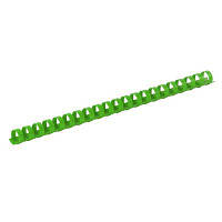 Пружини пластикові ТМ DA 100 шт 6 мм зелений