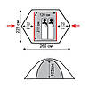Намет двомісний двошаровий Tramp Sarma V2 TRT-030, фото 4