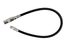 Шланг сполучний 50 мм із проф. 4-х пелюстковою муфтою з кульковим затвором, різьблення М10х1, 240 бар