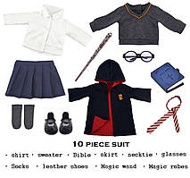 Набір одягу для ляльки ebuddy Hermione Inspired Doll Clothes Outfits for American Girl Dolls and 18" Dolls