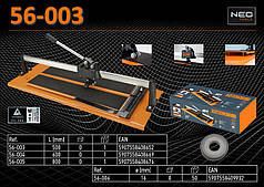 Плиткоріз на 8 підшипниках 500 мм, NEO 56-003